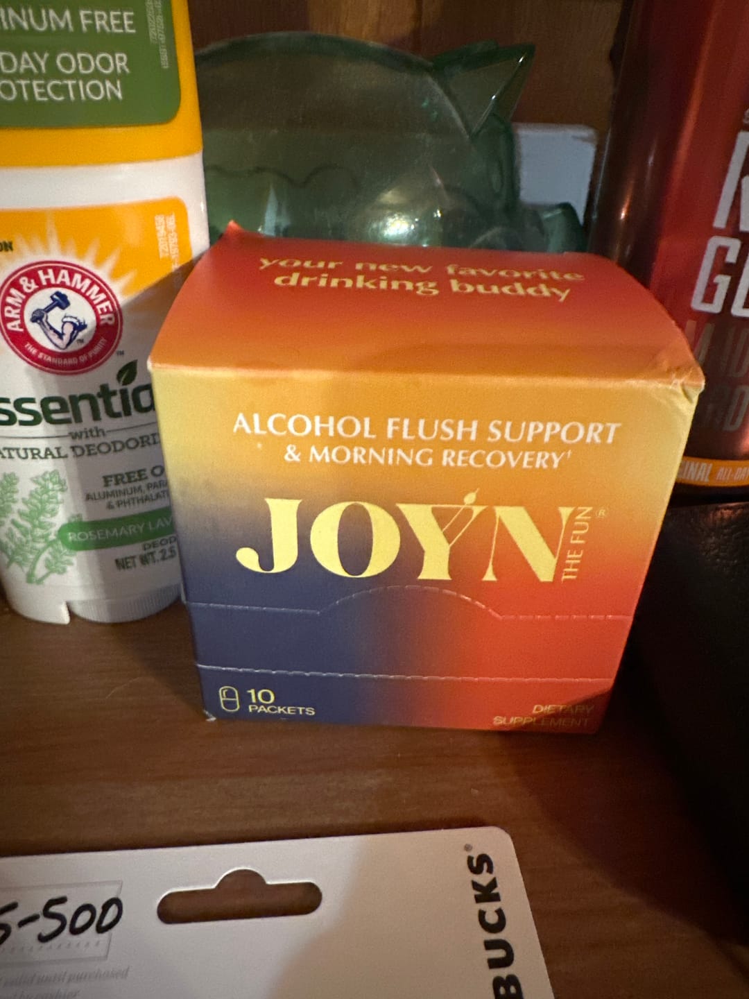 Customer photo review of Alcohol Flush and Hangover Reducer Capsules