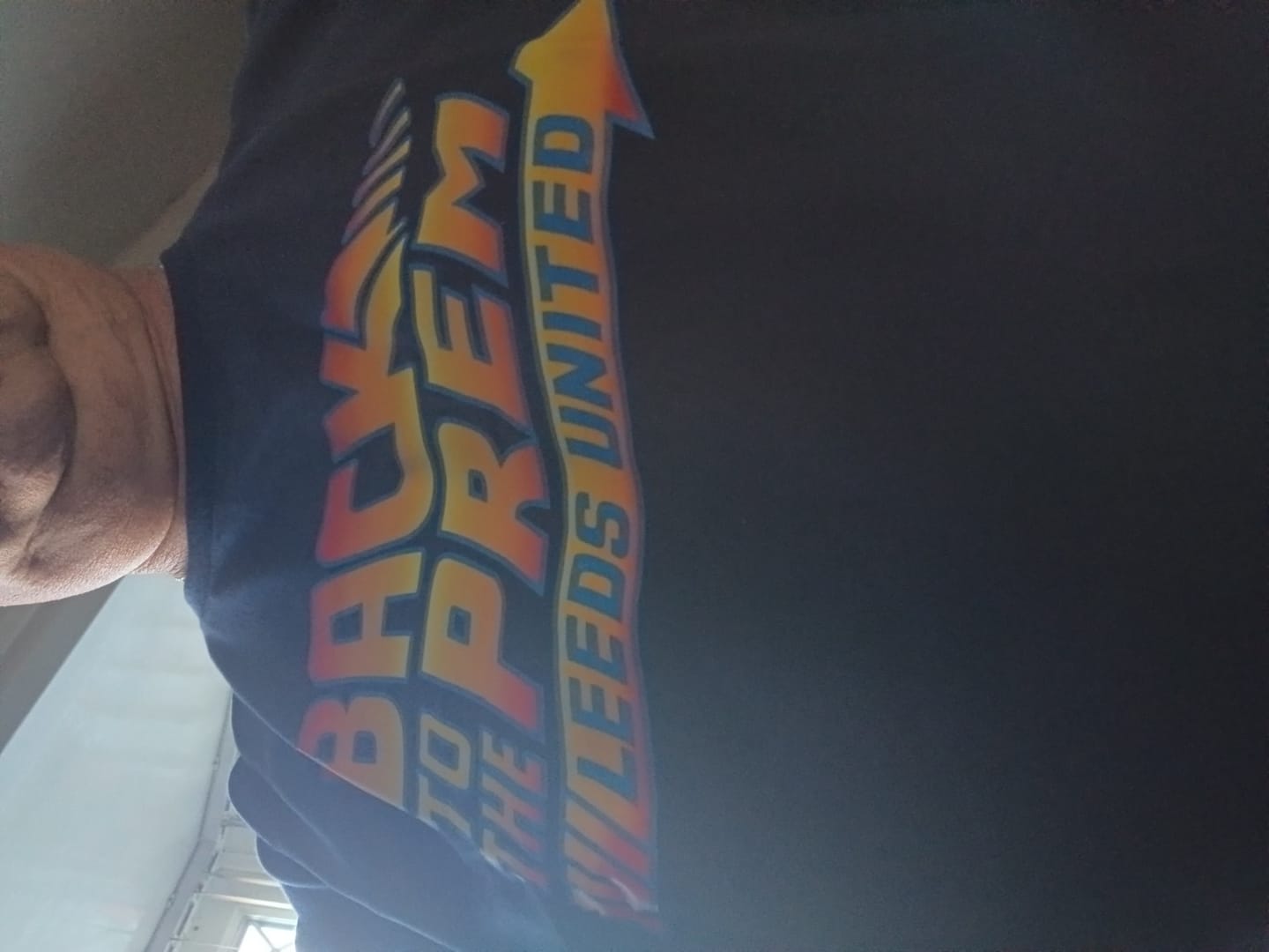 Customer photo review of Back to the Prem T-Shirt