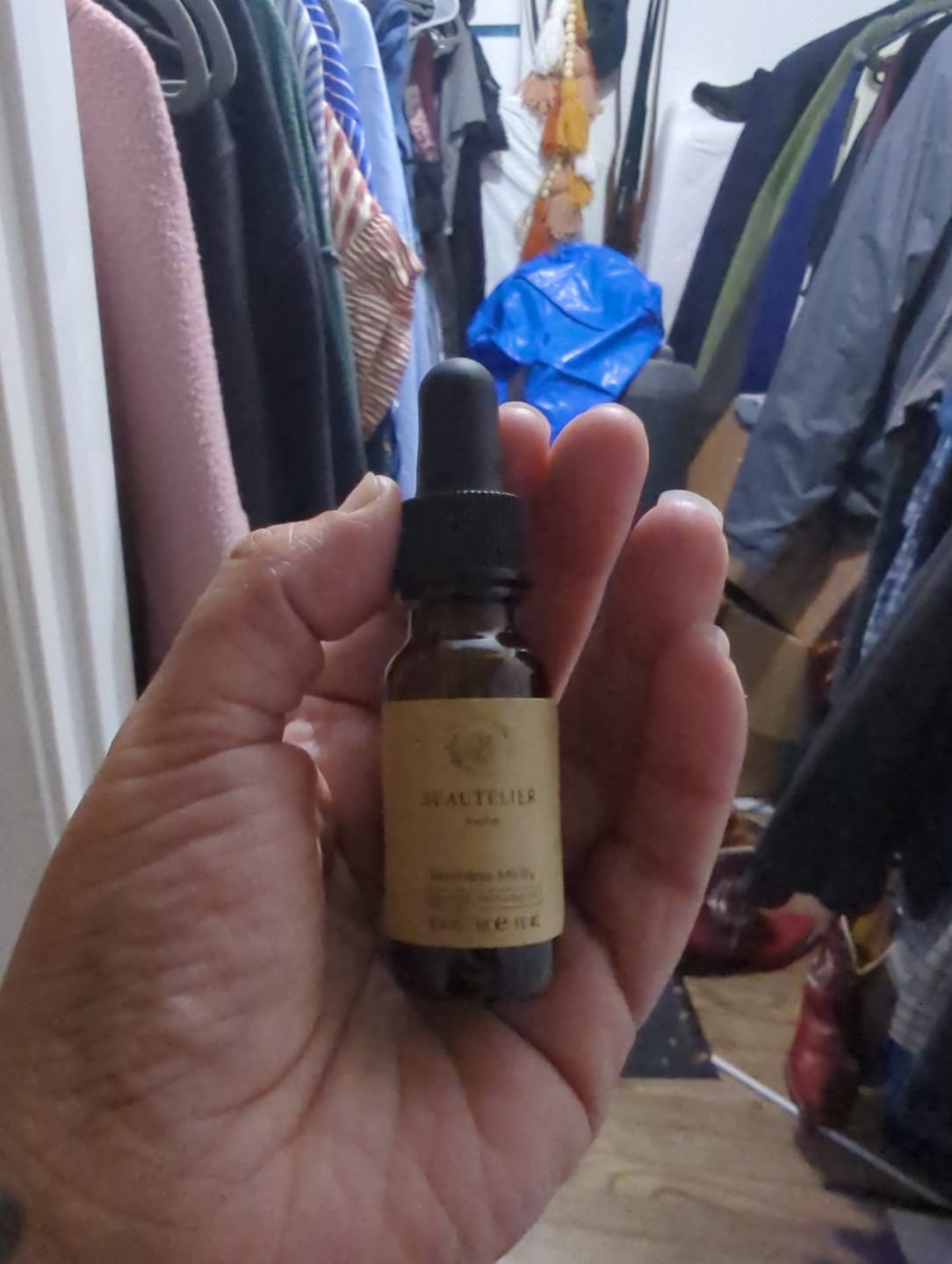 Customer photo review of Jasmine Minty Perfume Oil