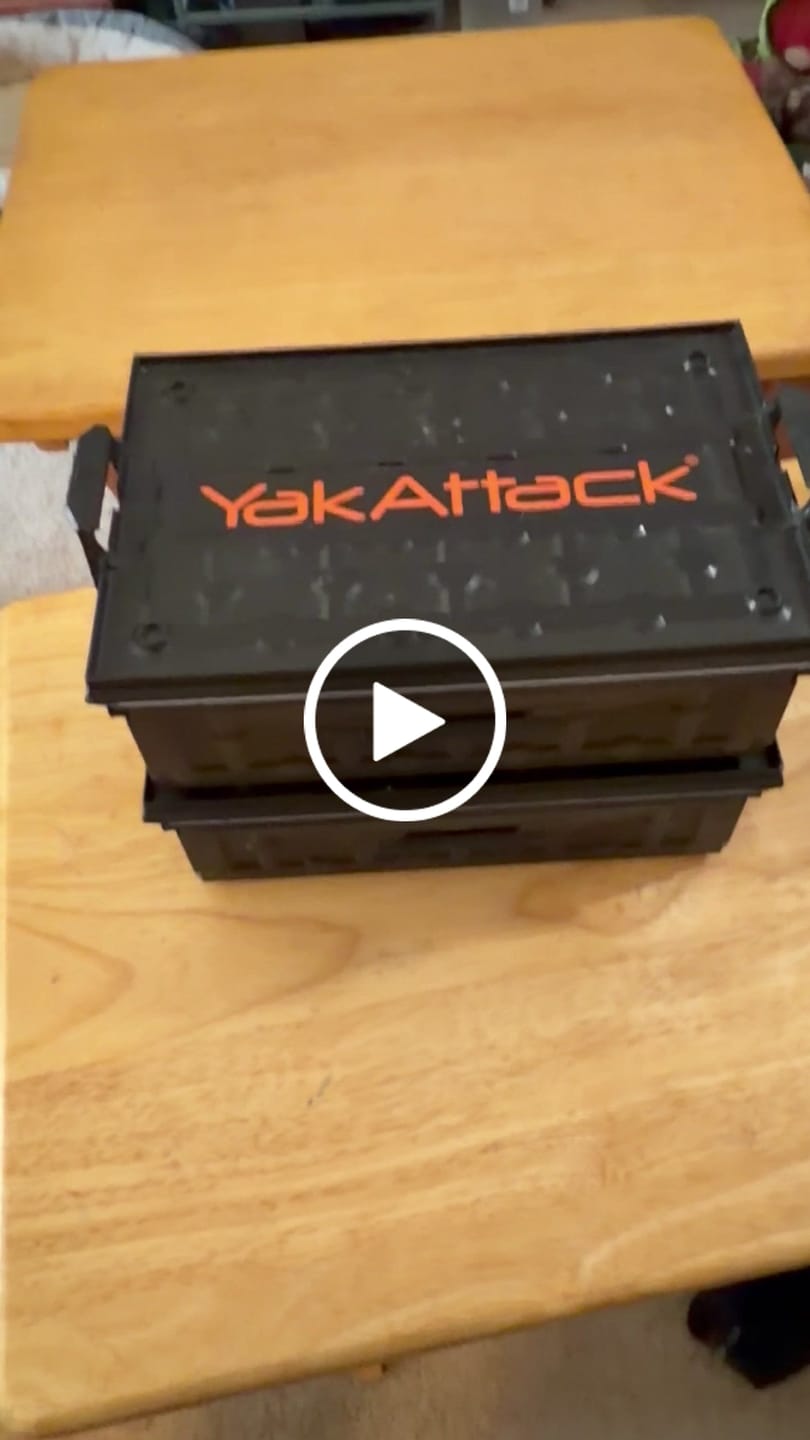 Customer video review of YakAttack TracPak Accessories and Trays
