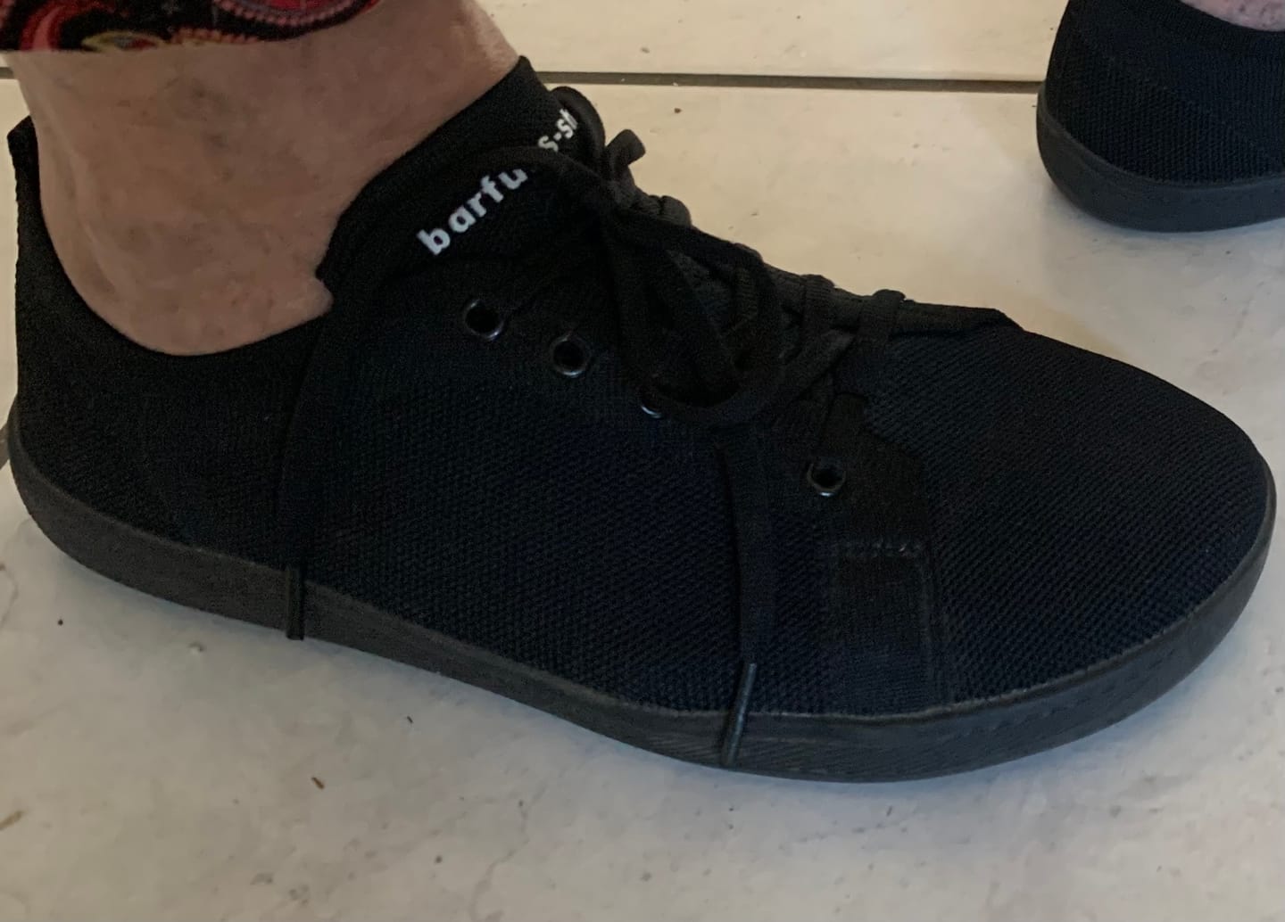 Customer photo review of Barfuss-Sneaker