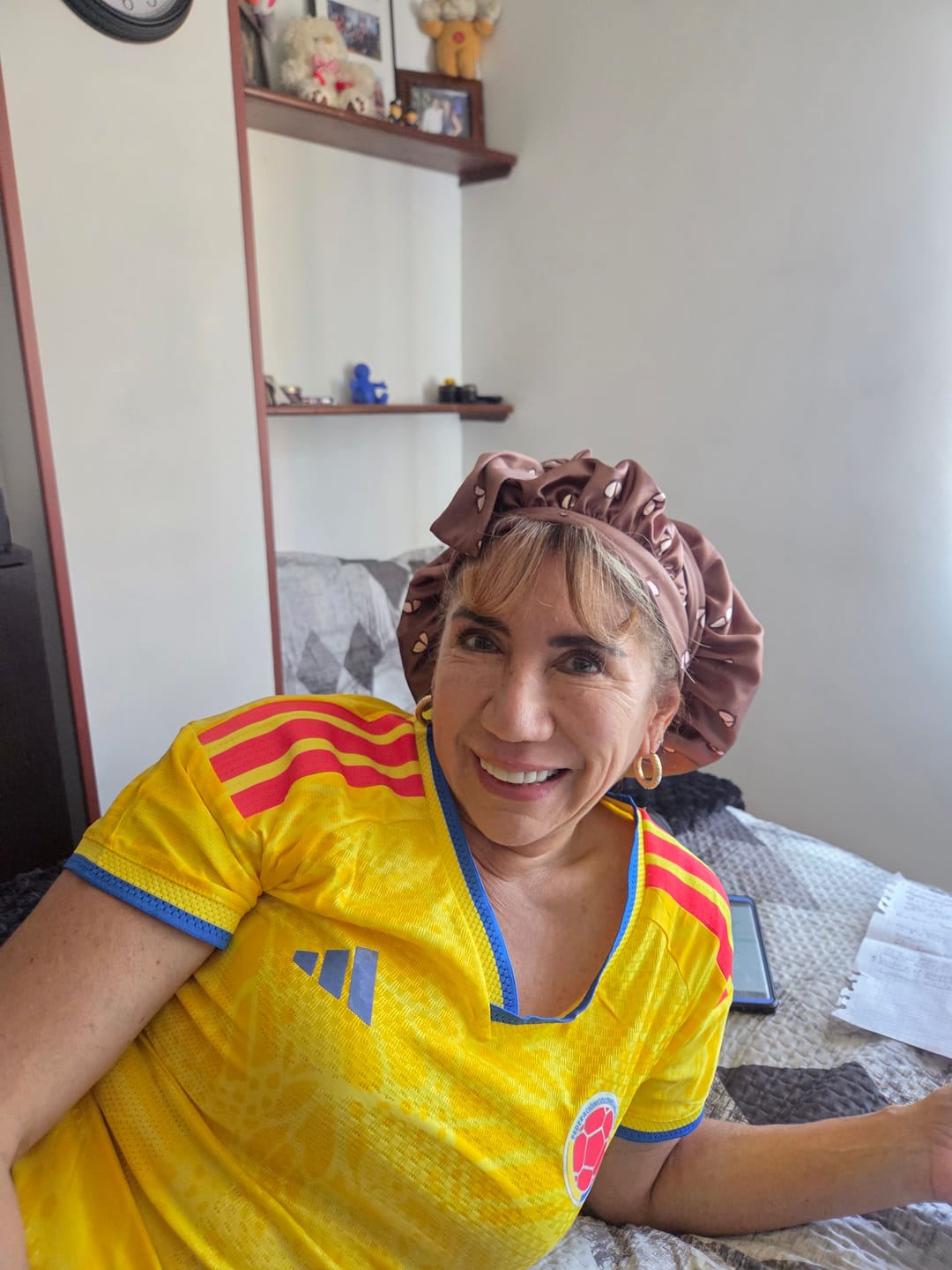 Customer photo review of Gorros para Dormir