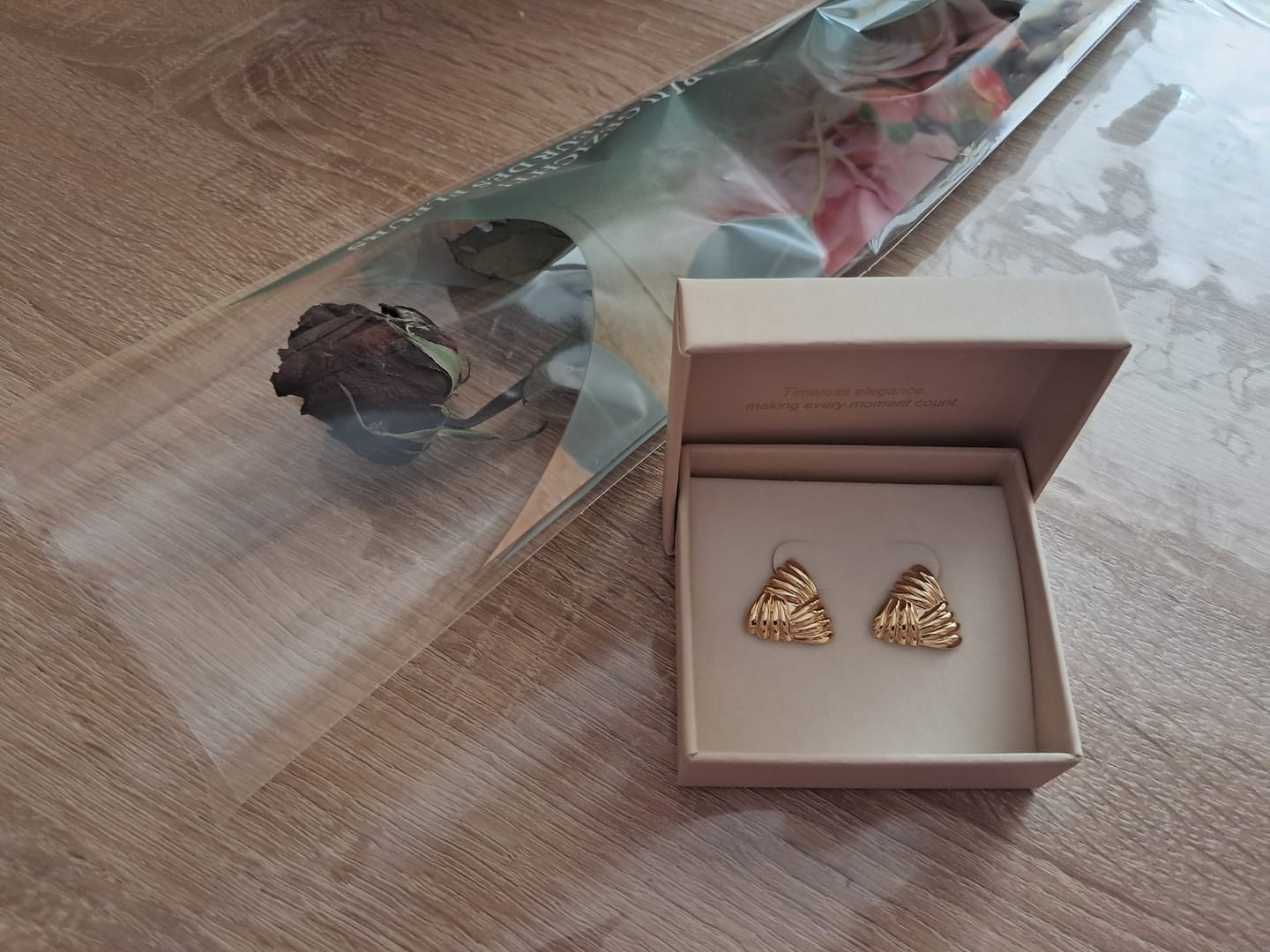 Customer photo review of Lisa Earrings