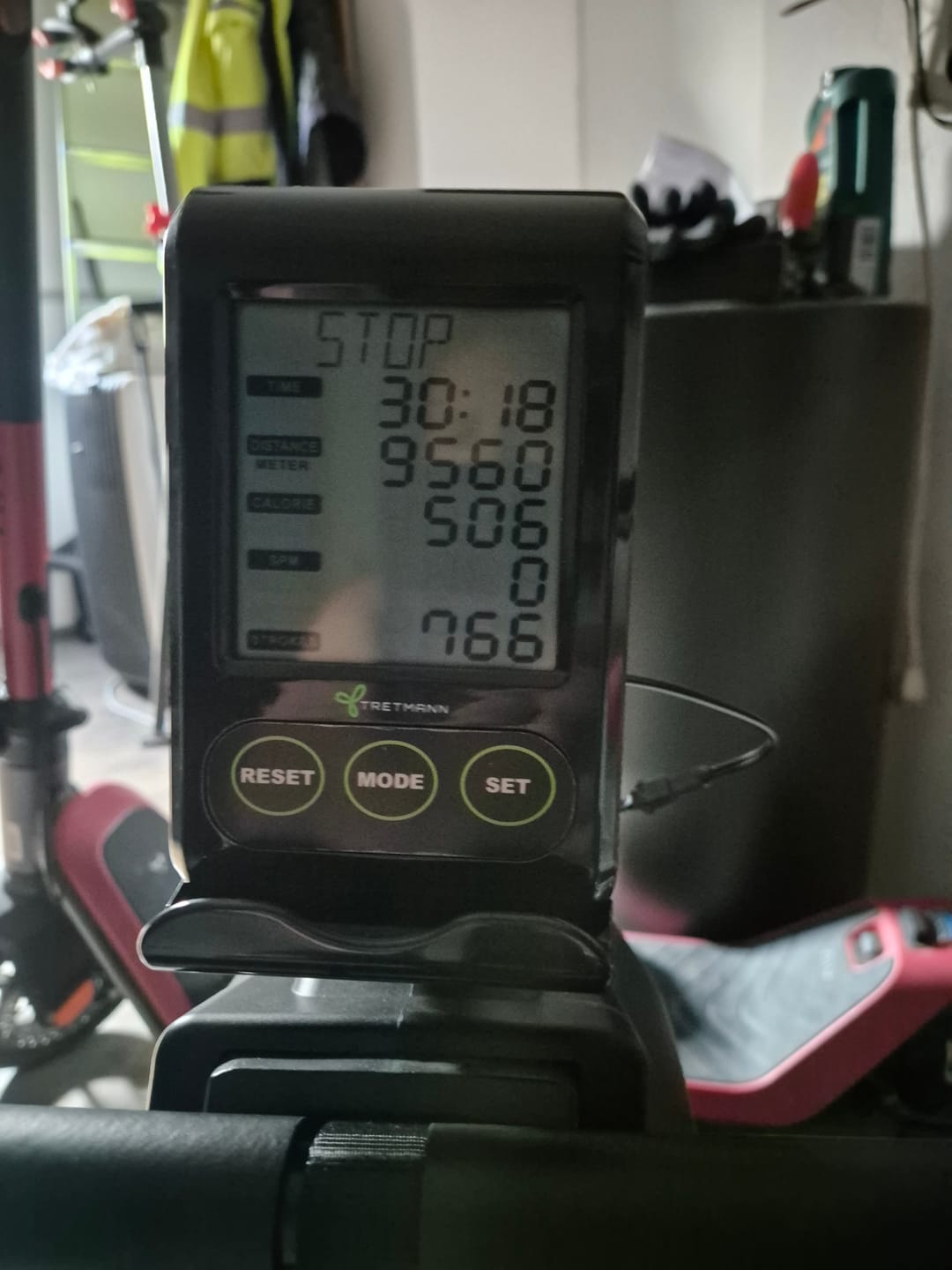 Customer photo review of Tretmann Rudergerät Rivo