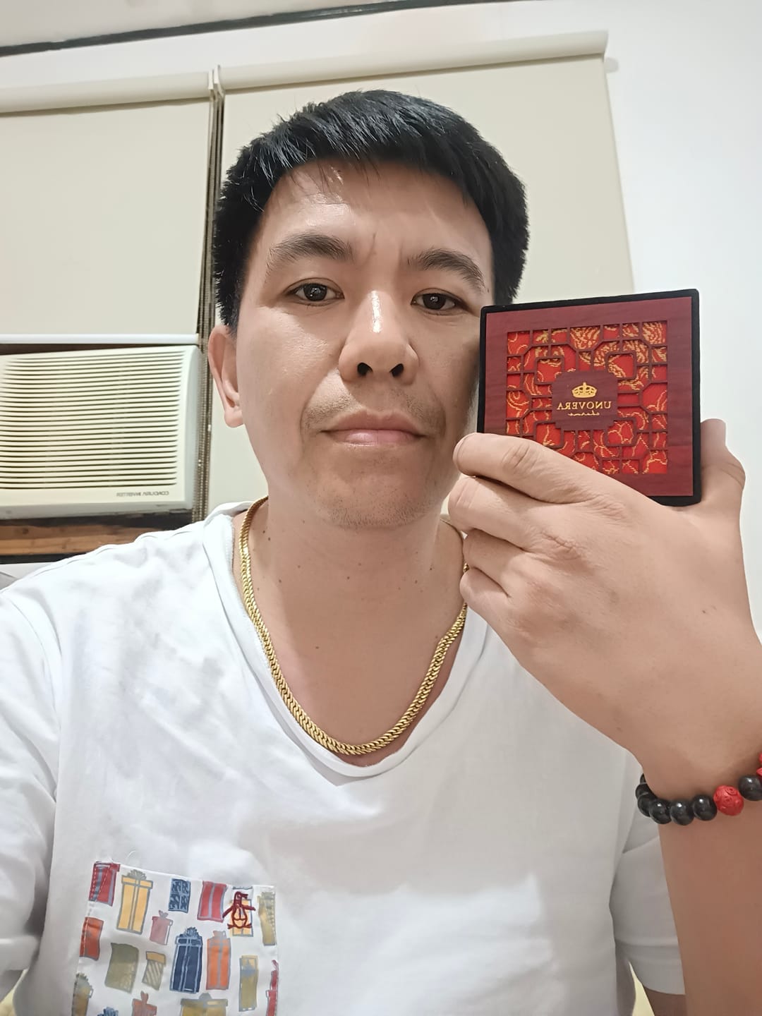Customer photo review of Black Jade (Premium) w/ Cinnabar Piyao & Moneyball for Wealth, Health & Strong Protection