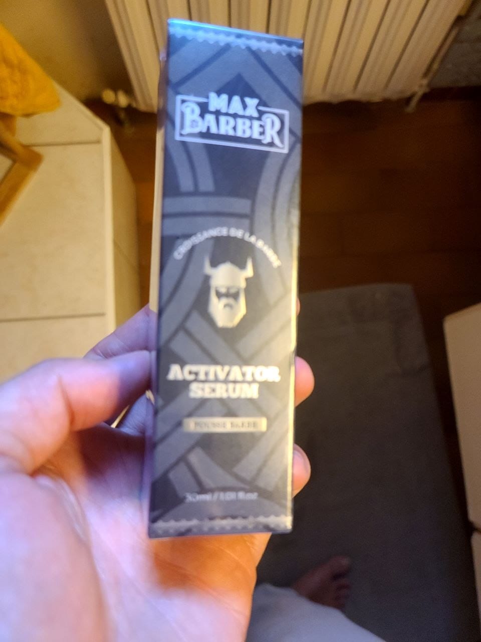 Customer photo review of Activator Serum | Booster Croissance de barbe