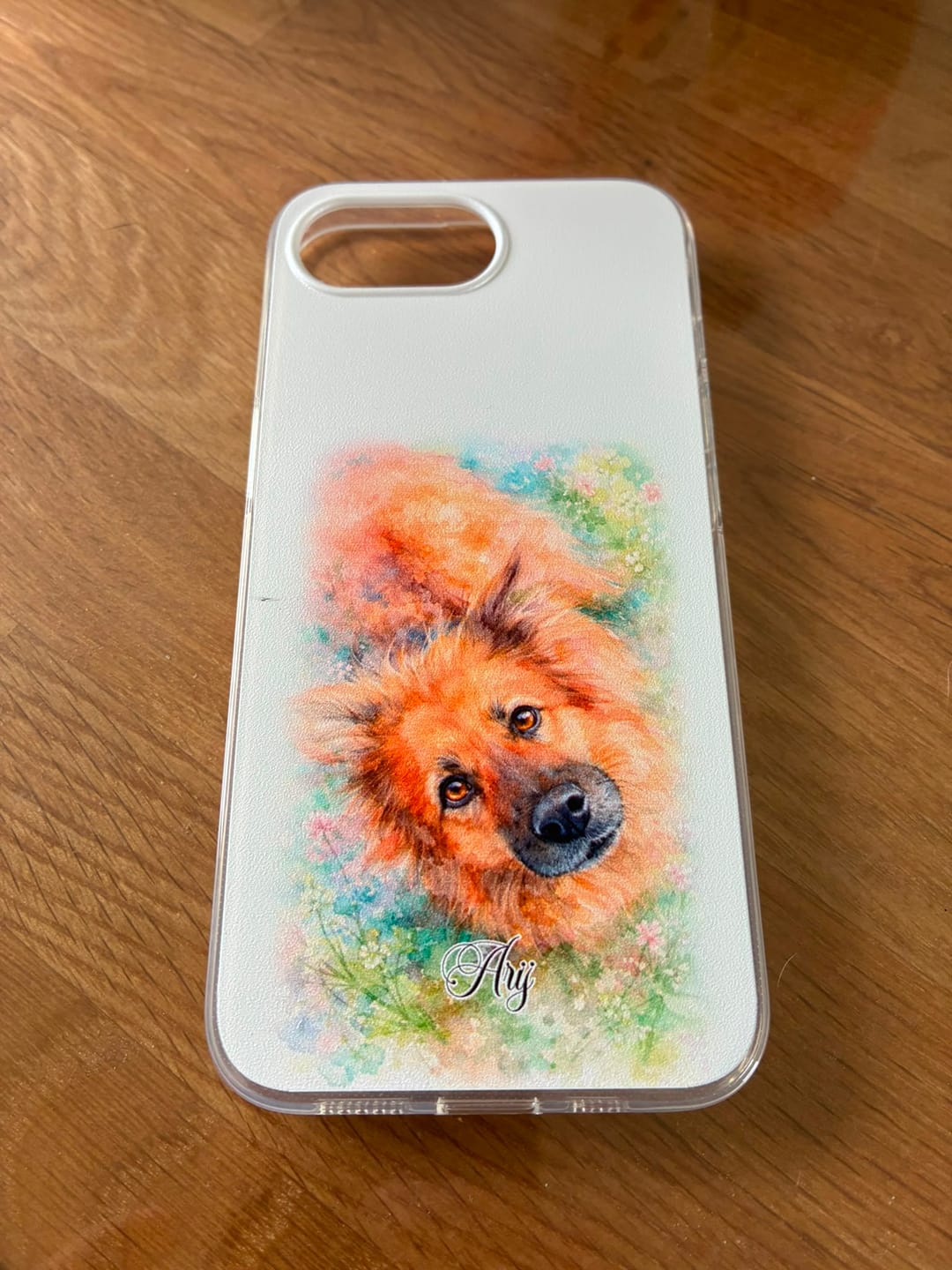Customer photo review of Personalisierte Handyhülle - Aquarell