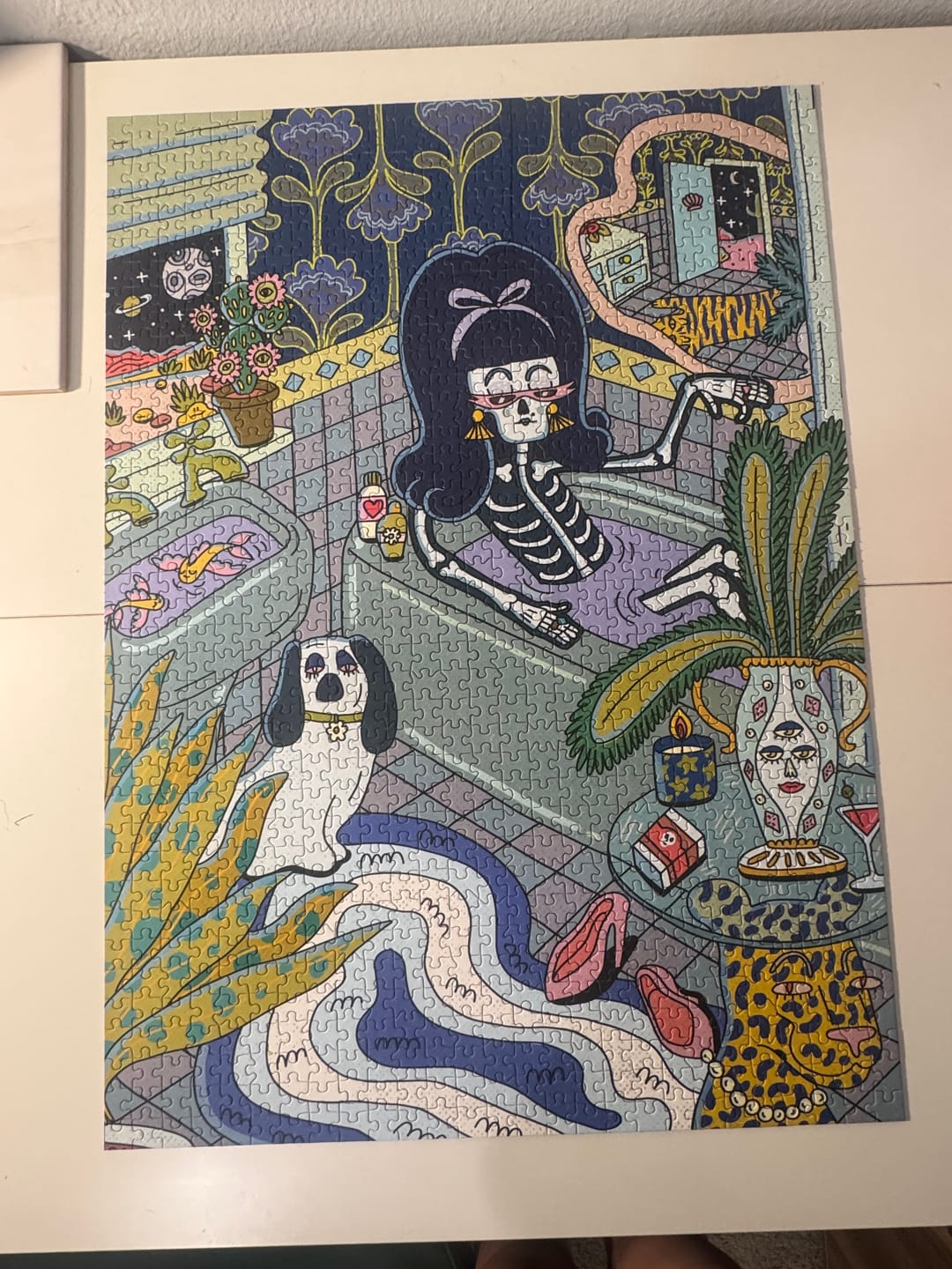 Customer photo review of Moonlight | 1000 Piece Puzzle