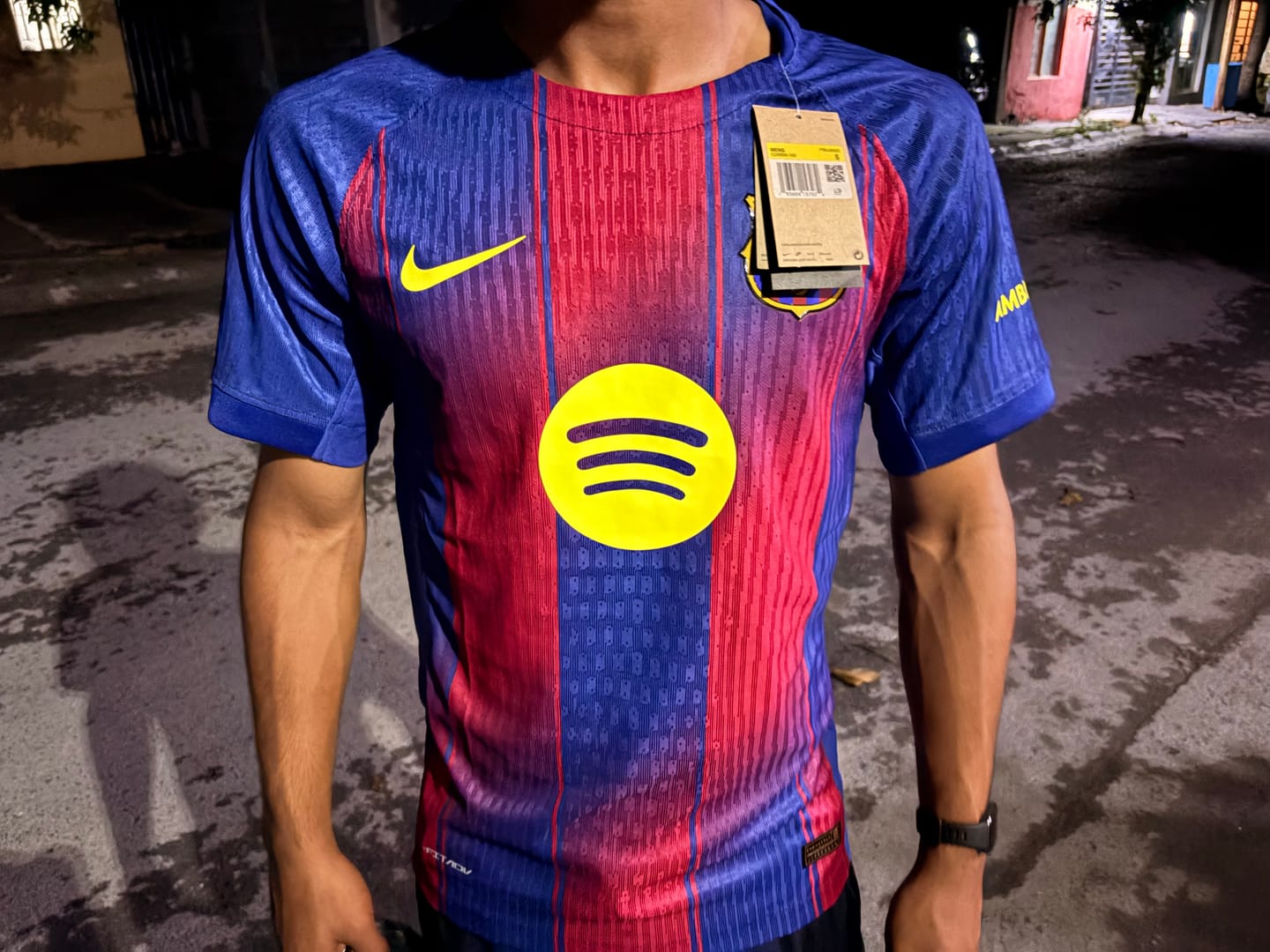 Customer photo review of FC Barcelona 2025 - 2026 Local Vers. Jugador