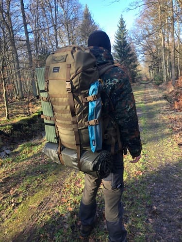 Customer photo review of Jääkäri L backpack