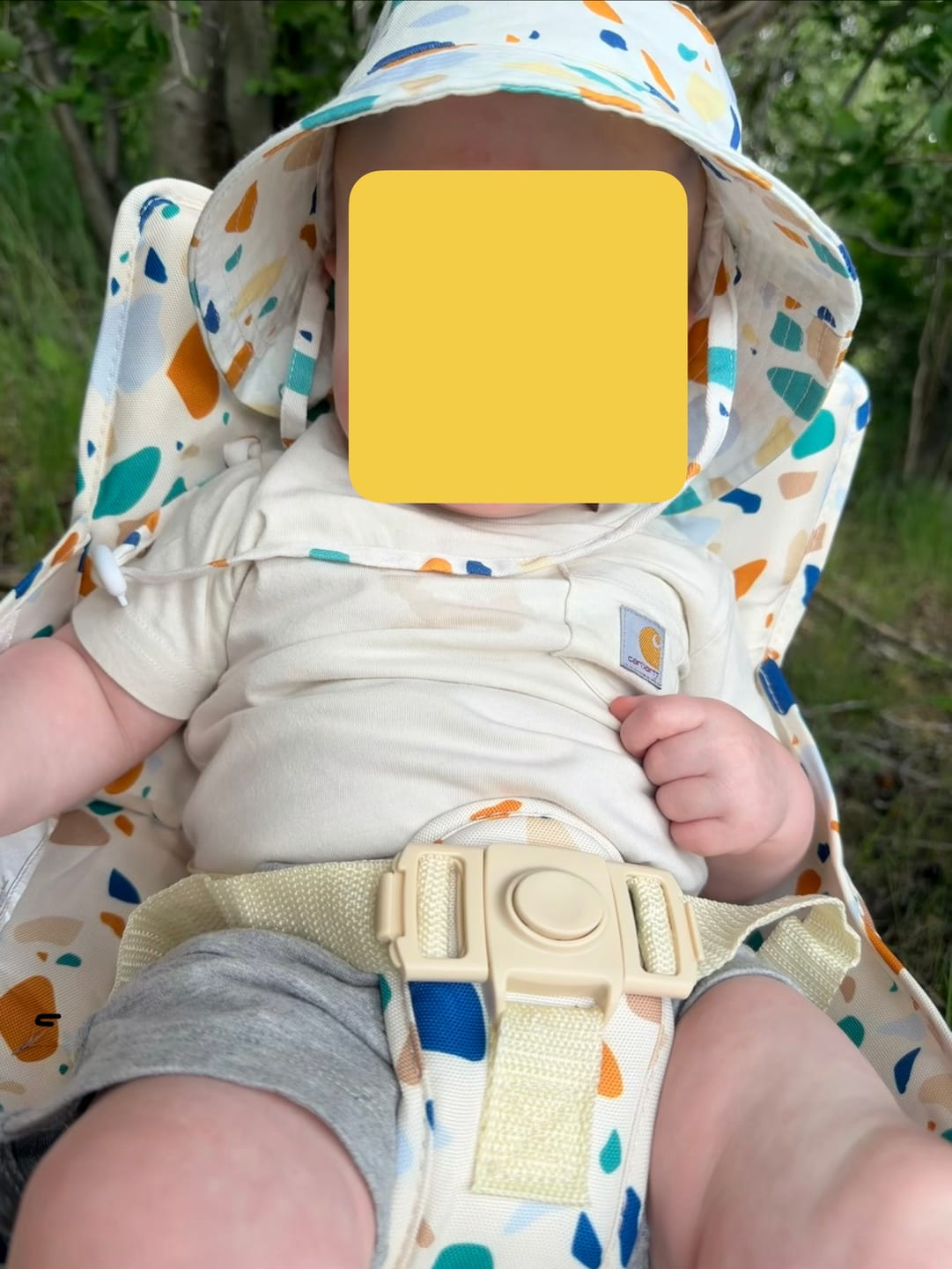 Customer photo review of Charlie baby cotton hat