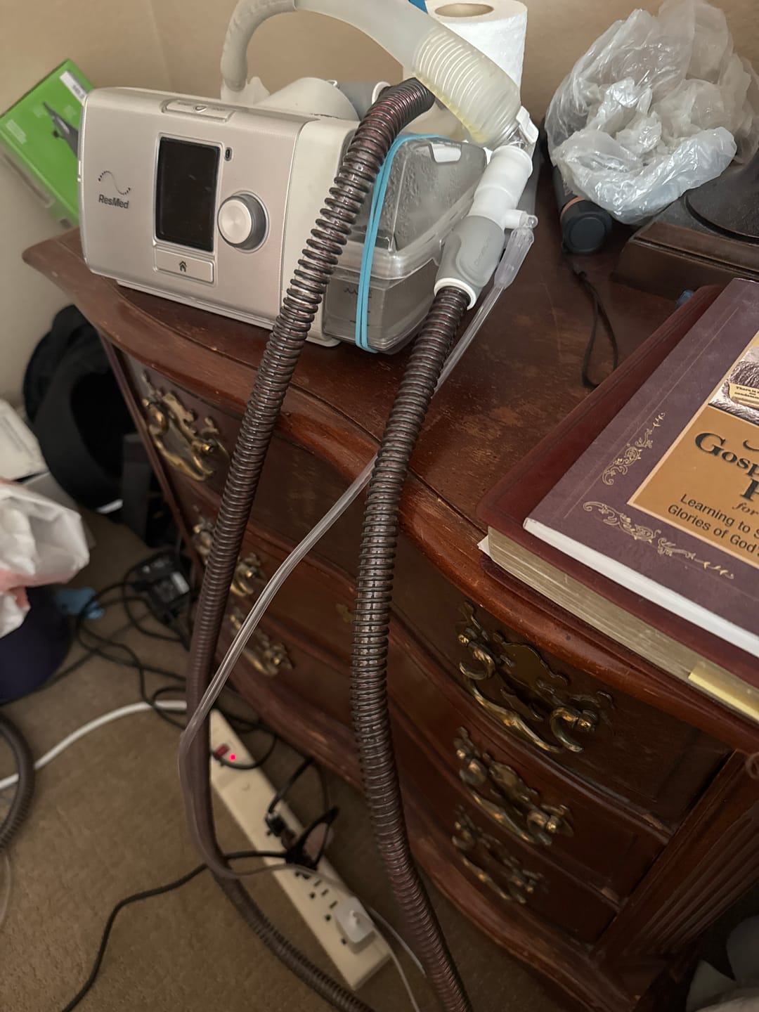 Customer photo review of ResMed AirSense 10 ClimateLineAir  Heated Tube 37298