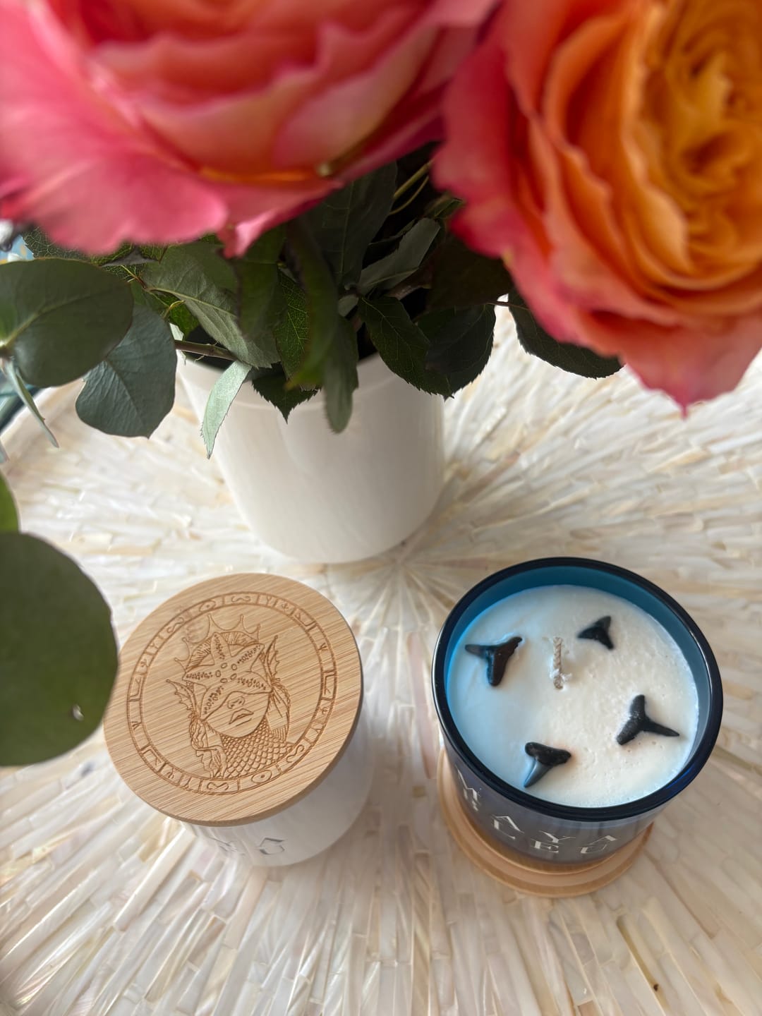 Customer photo review of The Original Shark Tooth Candle