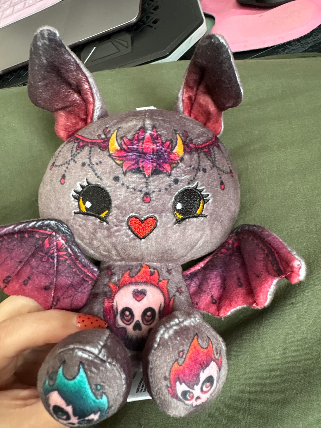 Customer photo review of Batties Plush Pendant Blind Box