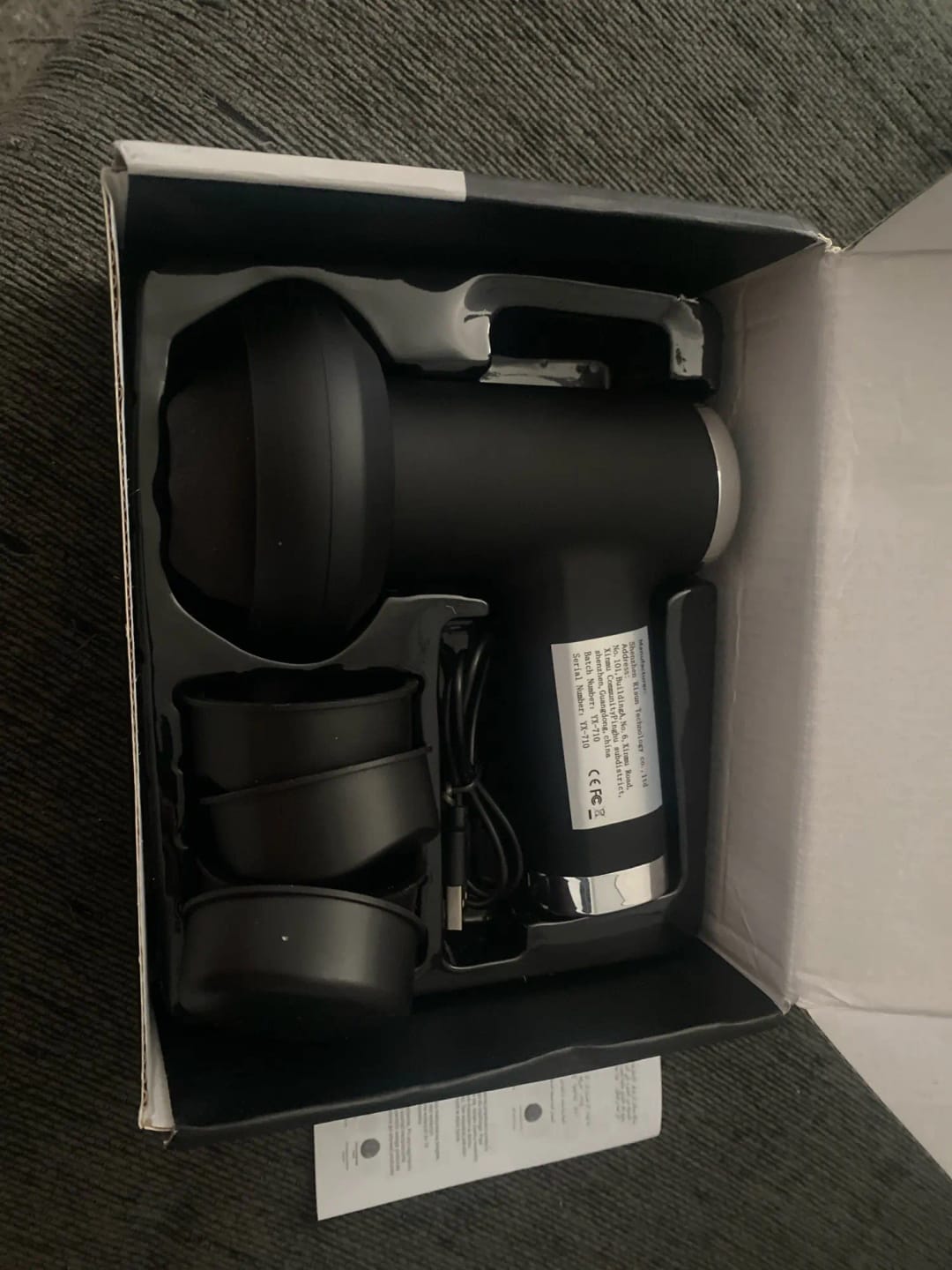 Customer photo review of Electric Cellulite Massager Full Body Sculpting Machine