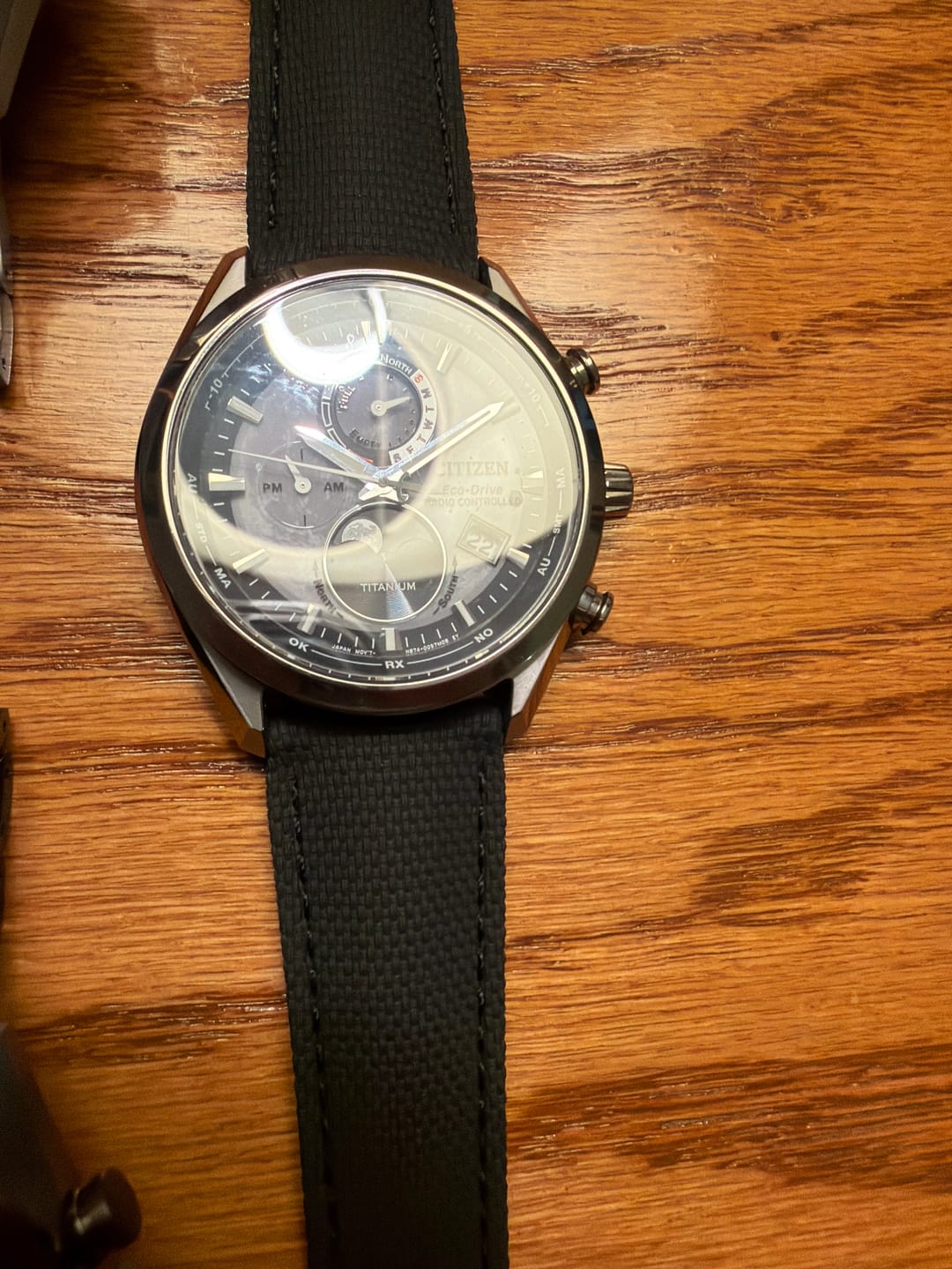 Customer photo review of Sailcloth Rubber Buckle - Blackout