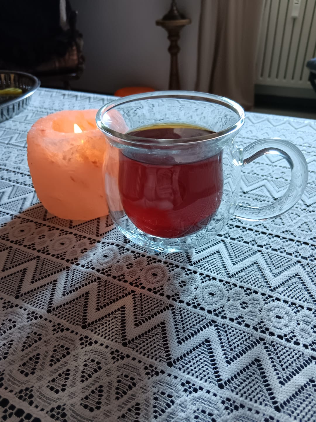 Customer photo review of Kessel Tasse aus Glas – Doppelwandig