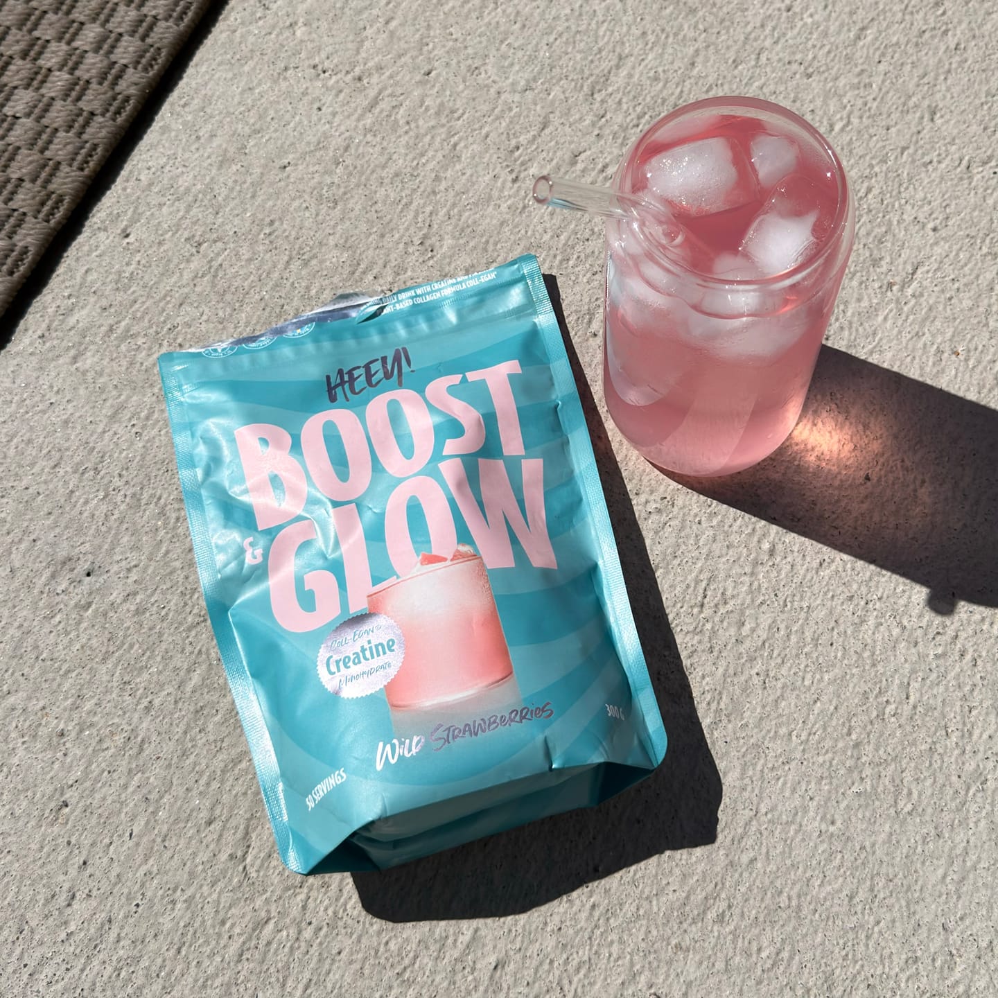 Customer photo review of Boost & Glow Creatine + Coll-egan®