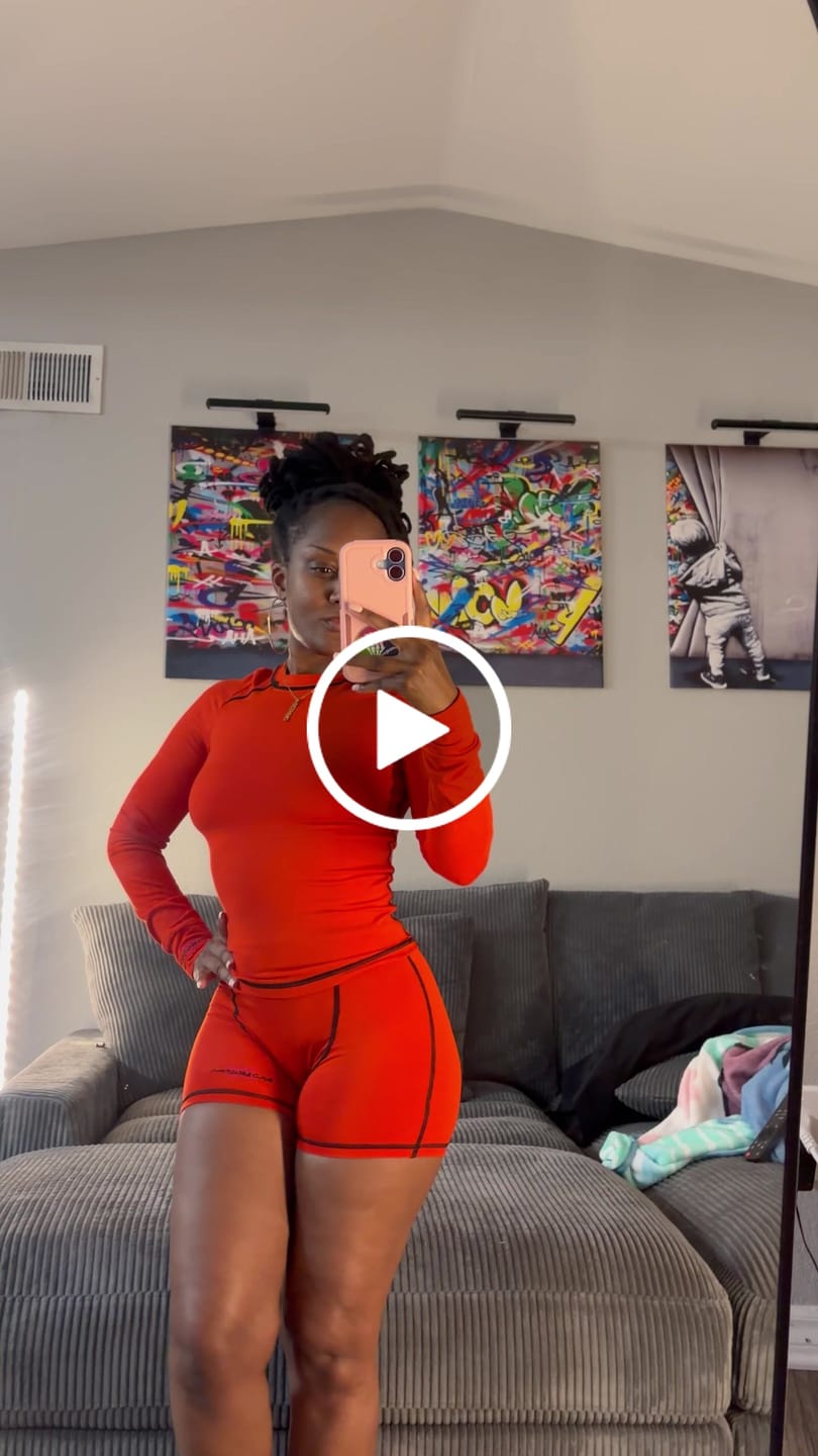Customer video review of MAHOGANY GIRL 2 PIECE SET - RED
