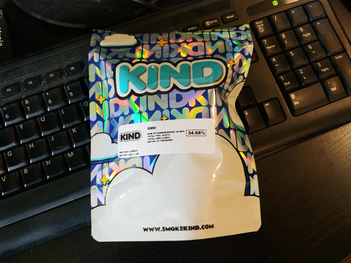 Customer photo review of GMO - 28 Grams - Indica
