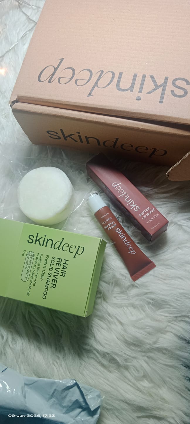 Customer photo review of HAIR REVIVER - Tea Tree & Mint Solid Shampoo