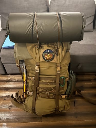 Customer photo review of Kantamus 60L backpack
