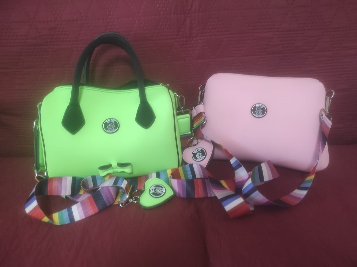 Customer photo review of SET Bauletto e Pochette grande