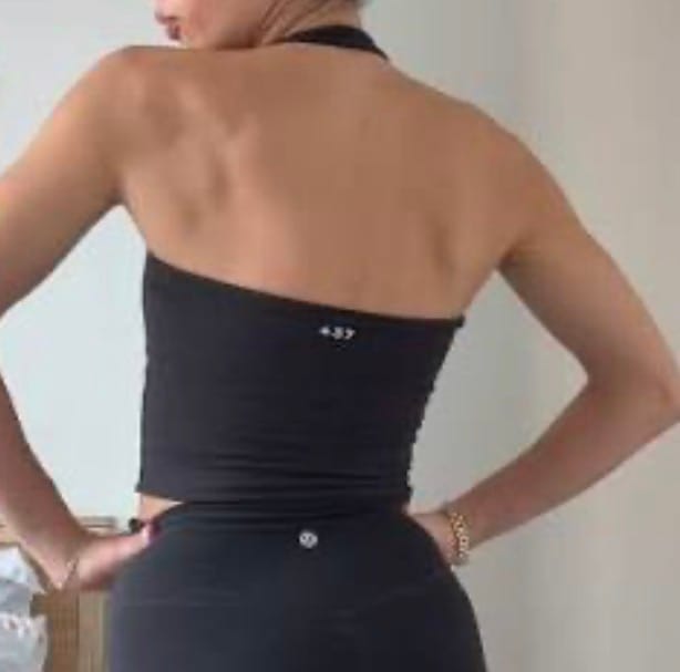Customer photo review of The Halter Tank / Black