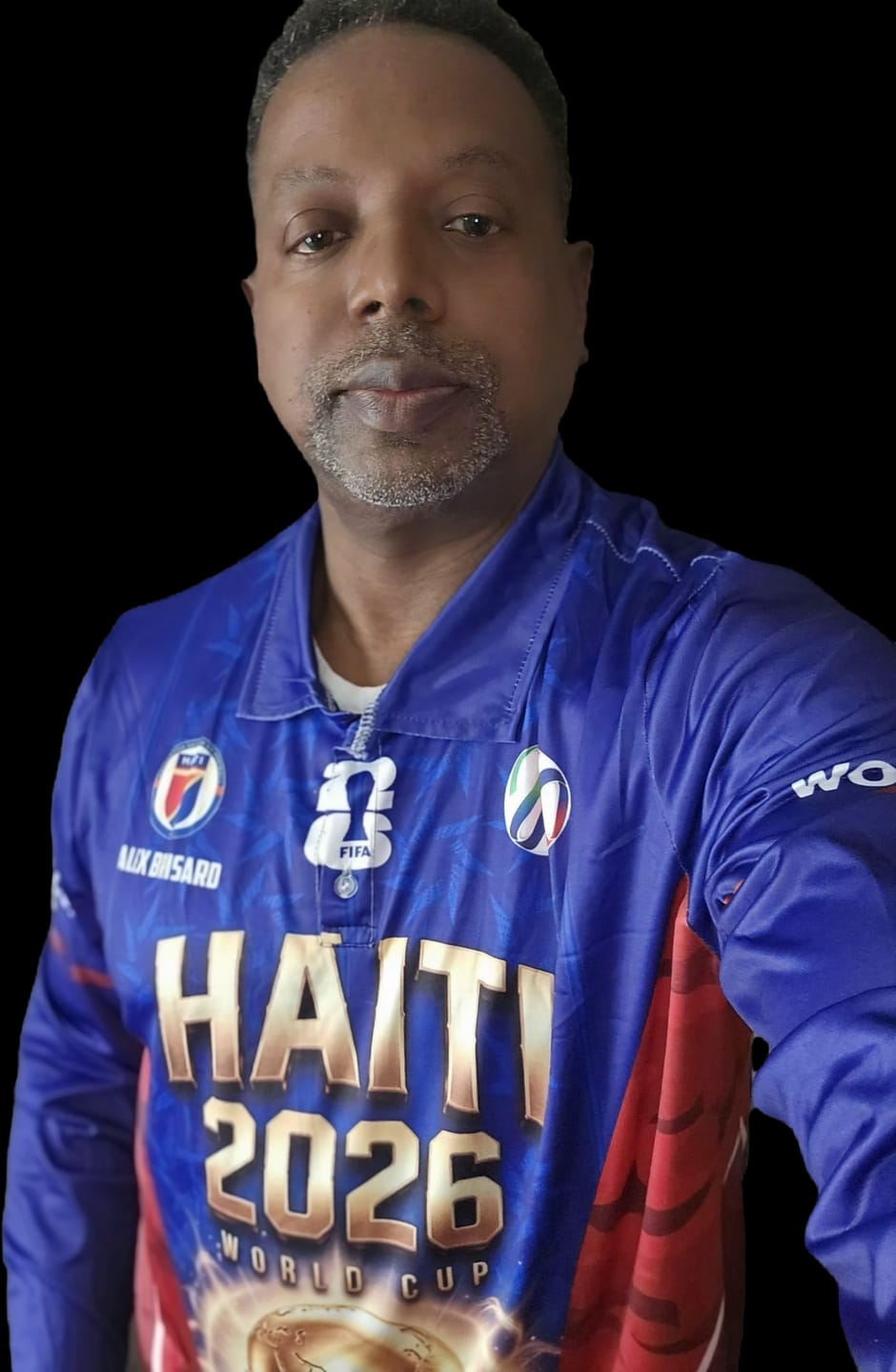 Customer photo review of Unisex Shirt - Custom Haiti World Cup 2026 Shirt