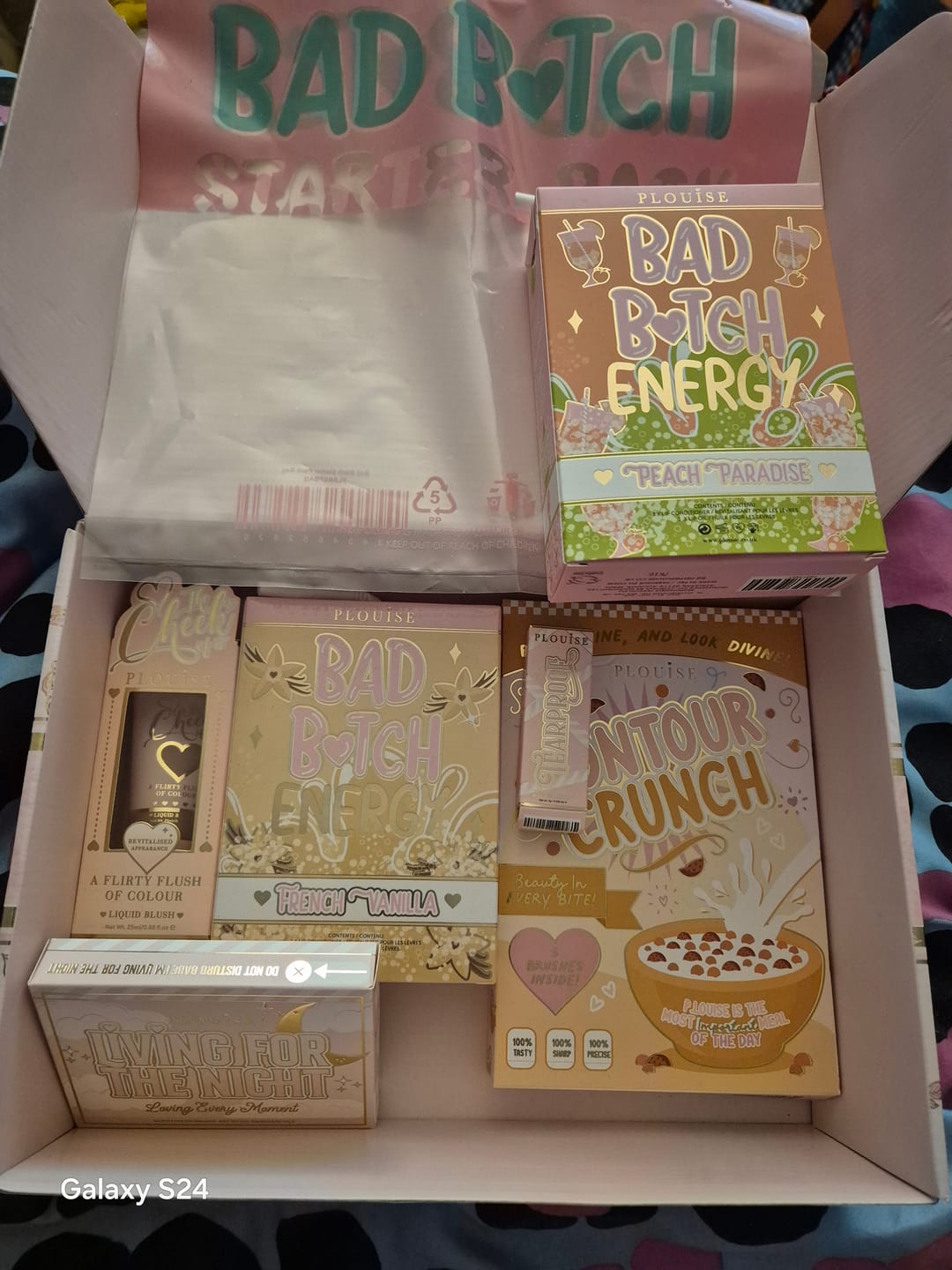 Customer photo review of Bad Bitch Starter Pack