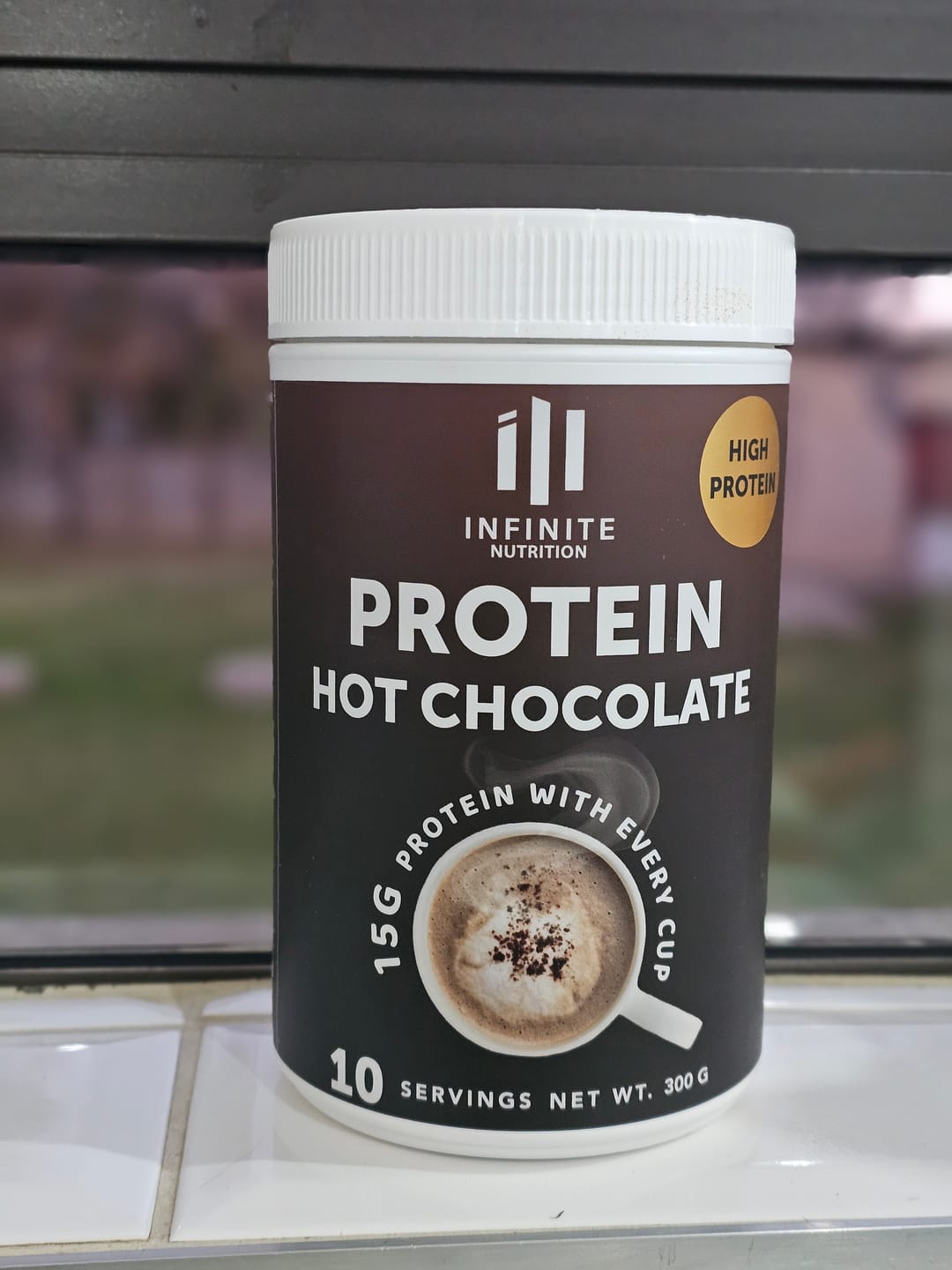 Customer photo review of Protein Hot Chocolate