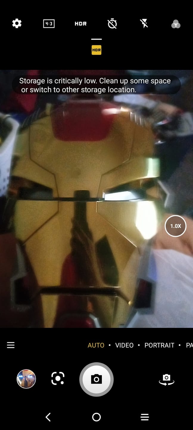 Customer photo review of 2026 MK17 Life-Size Wearable 1/1 ironman Helmet | english version