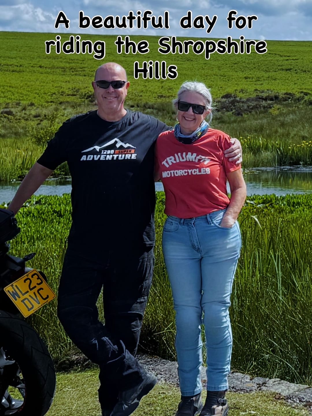 Customer photo review of Roadskin Tyrian Motorcycle Jeans for Women - AA rated