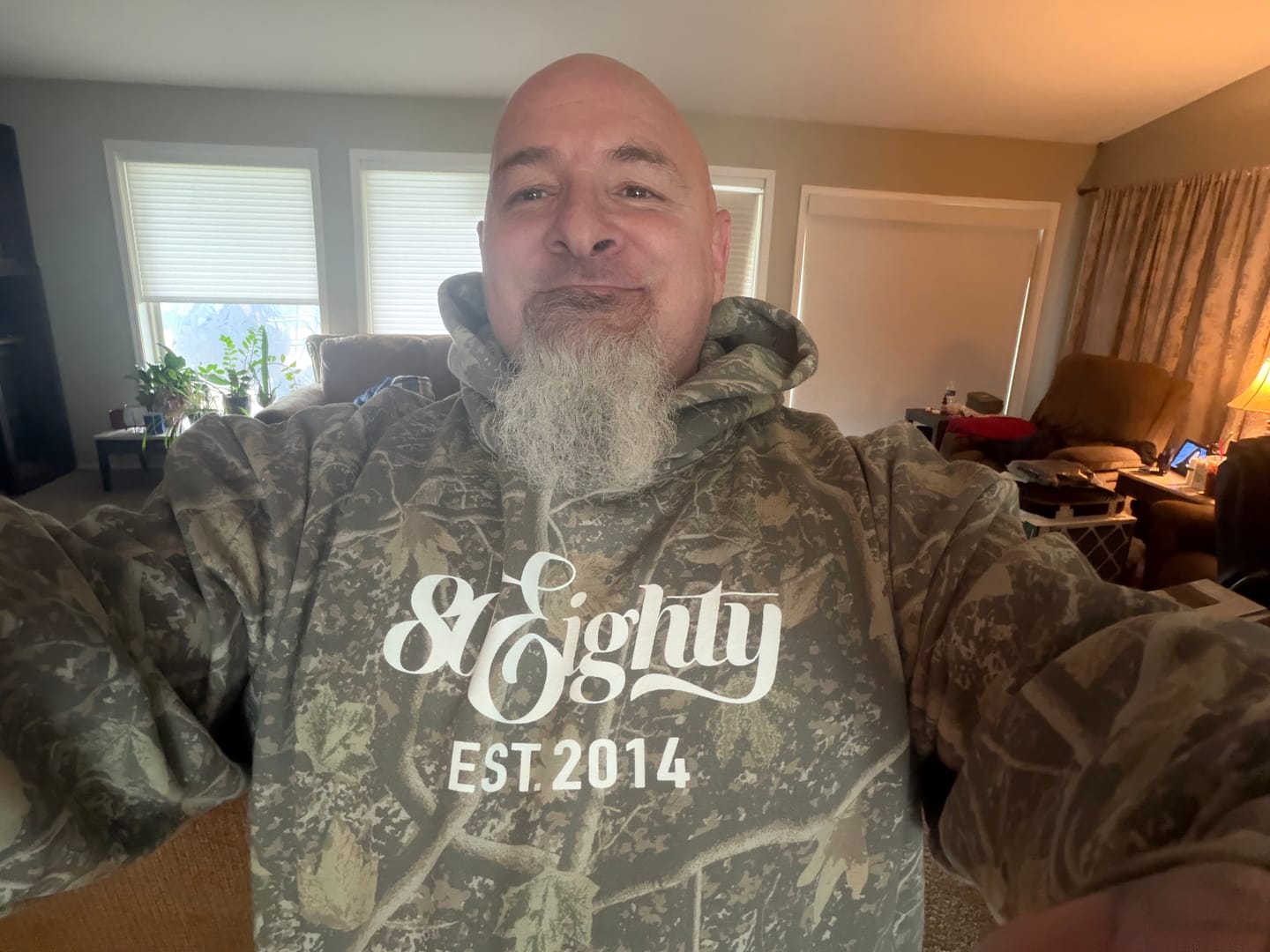 Customer photo review of 80Eighty® DeadWood Boxy HWT Hoodie