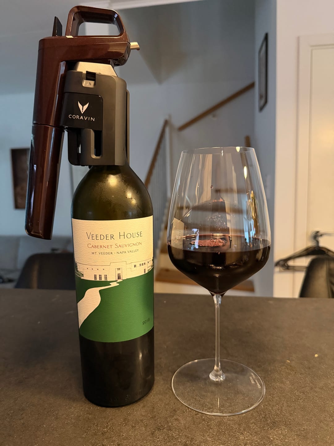 Customer photo review of Coravin Pure Gaspatron 6-pack