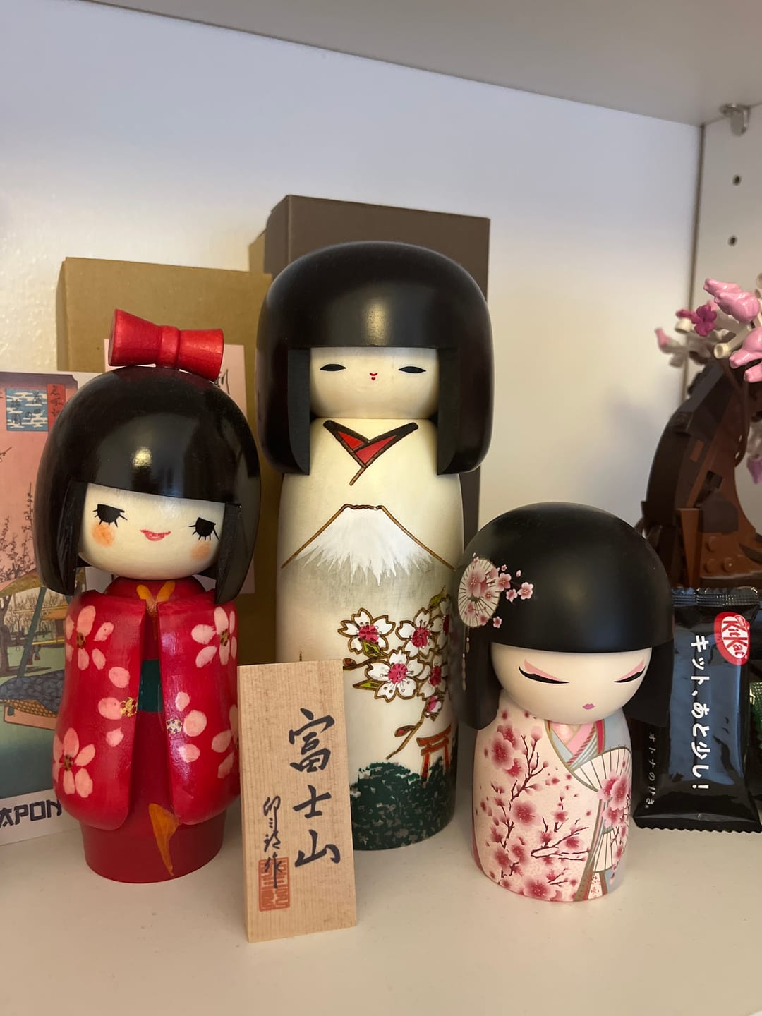 Customer photo review of Poupée Kokeshi Mont Fuji