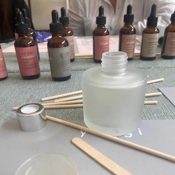 Customer photo review of Aromatherapy Diffuser Workshop, SHOREDITCH LONDON - £55