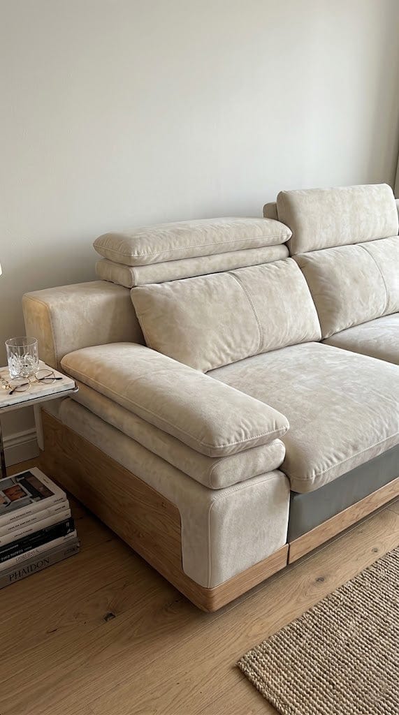 Customer photo review of Stratford Recliner Sofa (Grey)