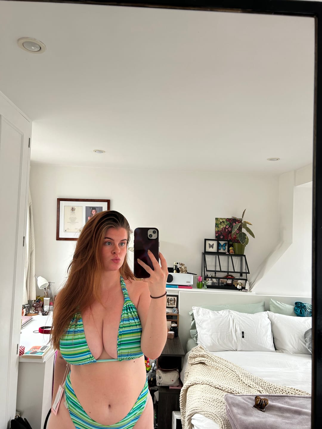 Customer photo review of Sydney Top - Rio Stripe