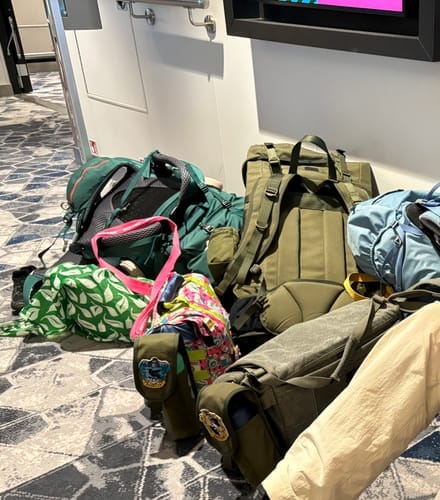 Customer photo review of Jääkäri L backpack