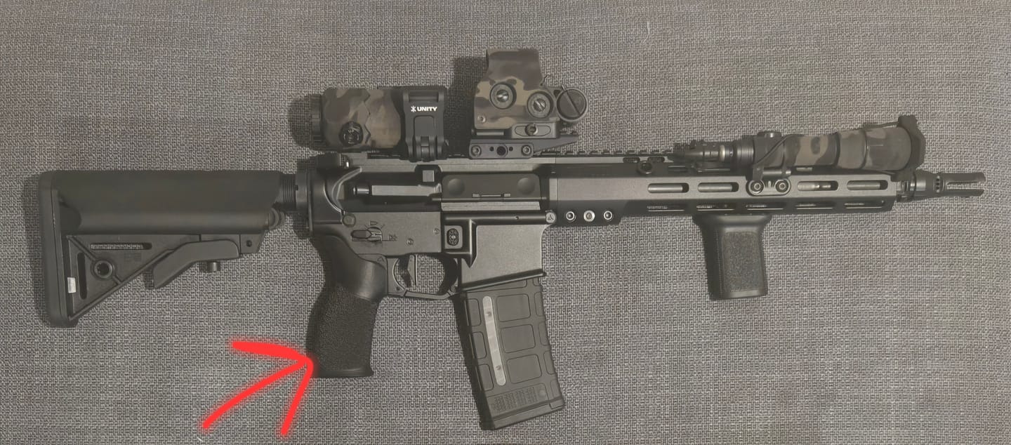 Customer photo review of The Pistol Grip