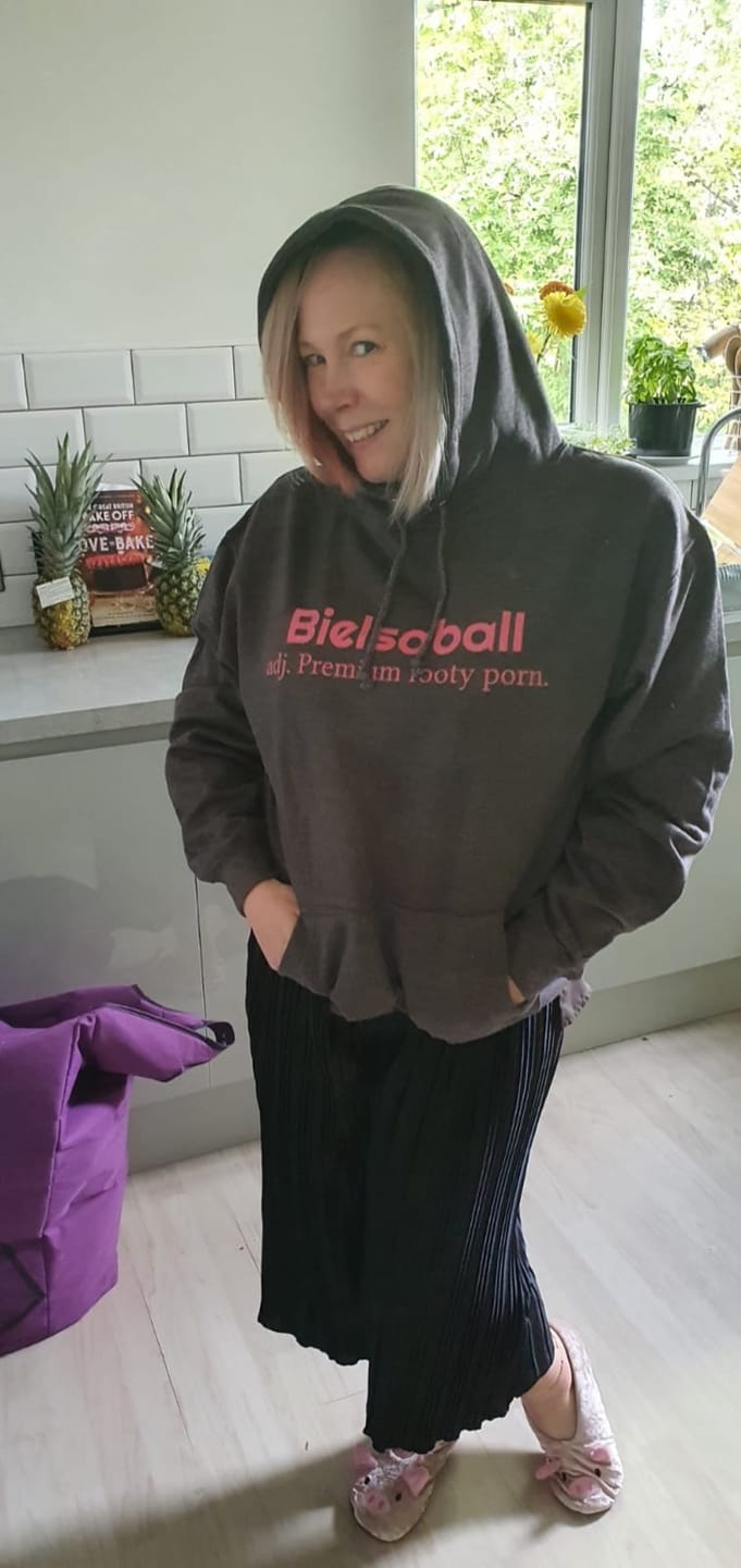 Customer photo review of Bielsaball Hoodie