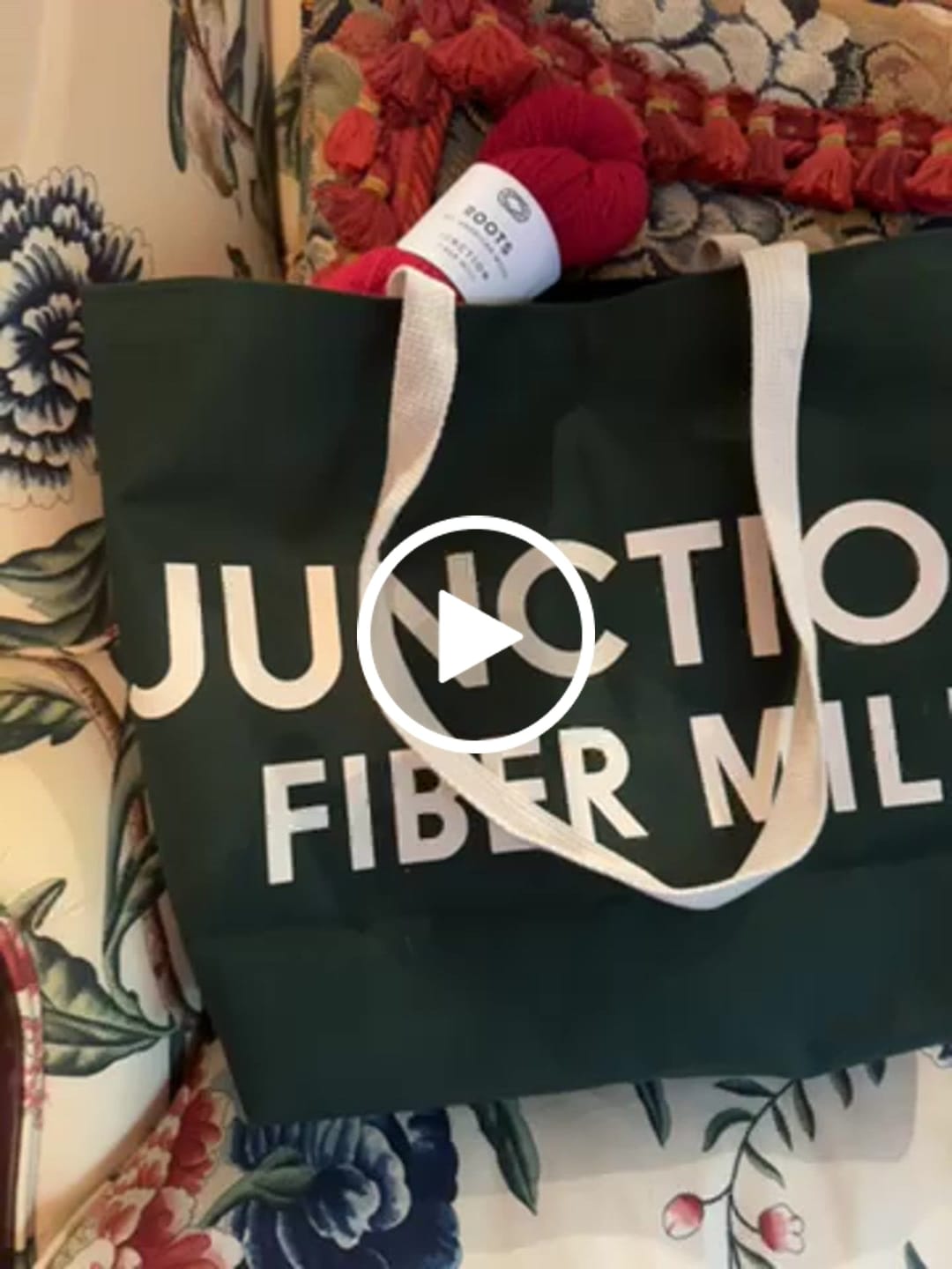 Customer video review of Mill Tote