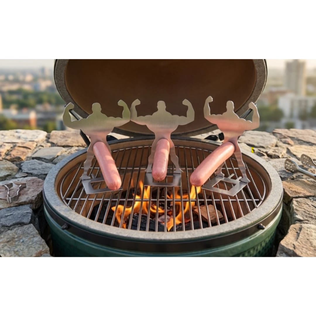 Customer photo review of Mr Grill Ironman™ Brings Muscle To Every BBQ 🔥