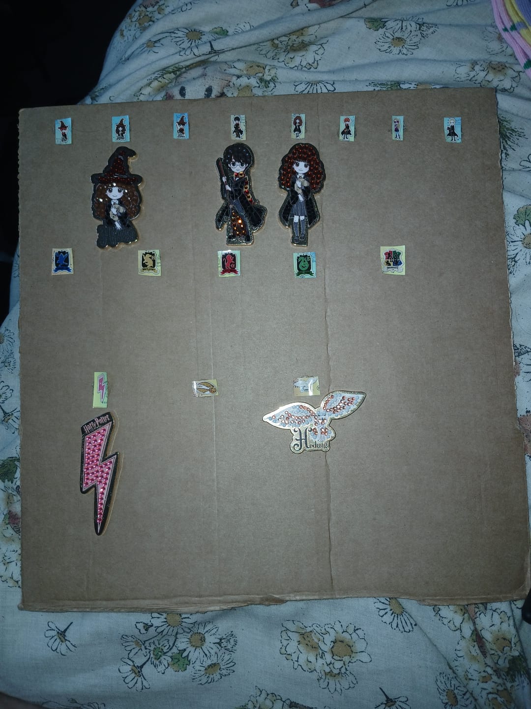 Customer photo review of Harry Potter Crystal Art Pin Badge - Blind Bag