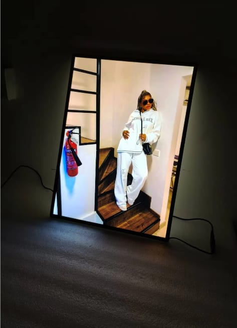 Customer photo review of LED Poster Frame - Turn Any Poster Into a Professional Display