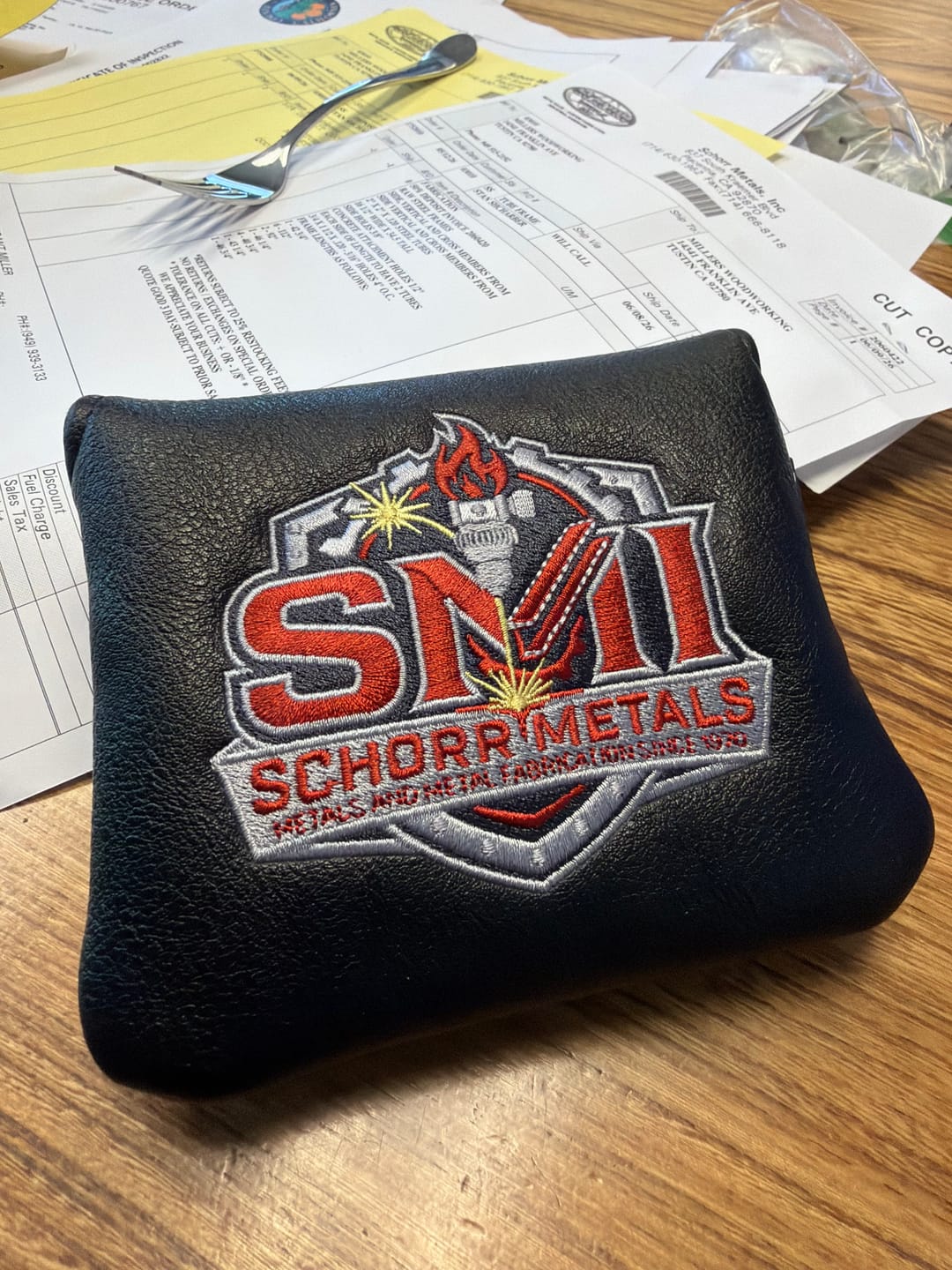 Customer photo review of Personalized TaylorMade Spider ZT Mallet Headcover