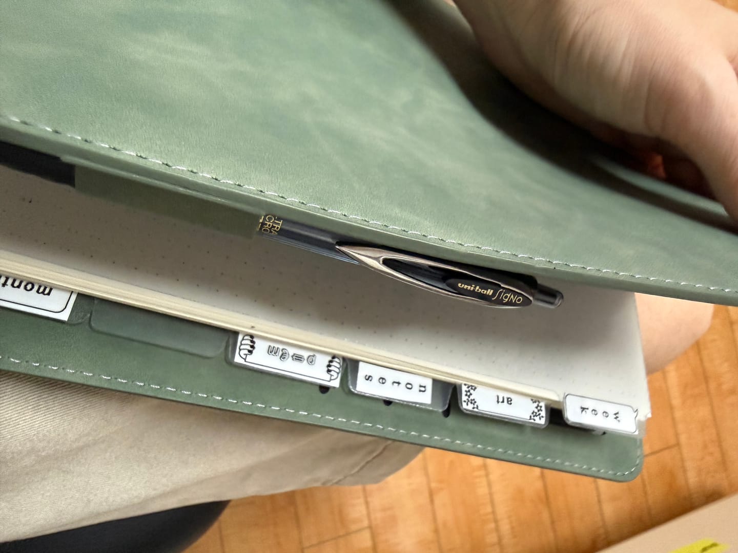 Customer photo review of A5 Binder Cover