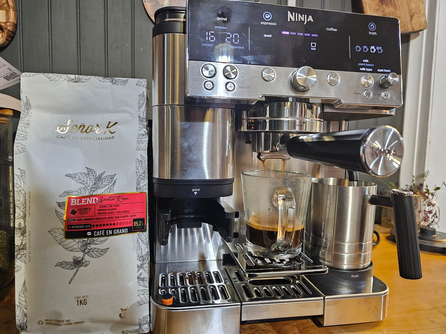 Customer photo review of Colombia | Blend Santa Rosa Bolsa 1 KG | GRANO ENTERO
