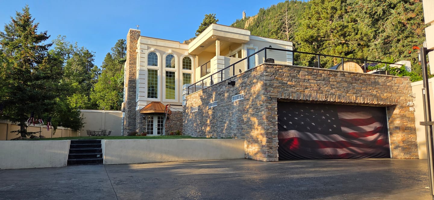 Customer photo review of We Create Your Unique Design – Customize Garage Door Cover